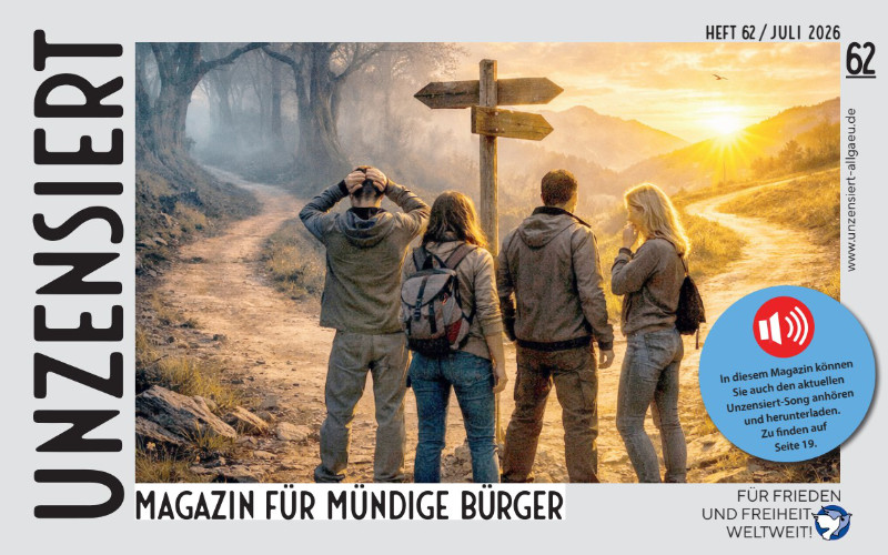 Unzensiert Nr. 62 Juli 2026