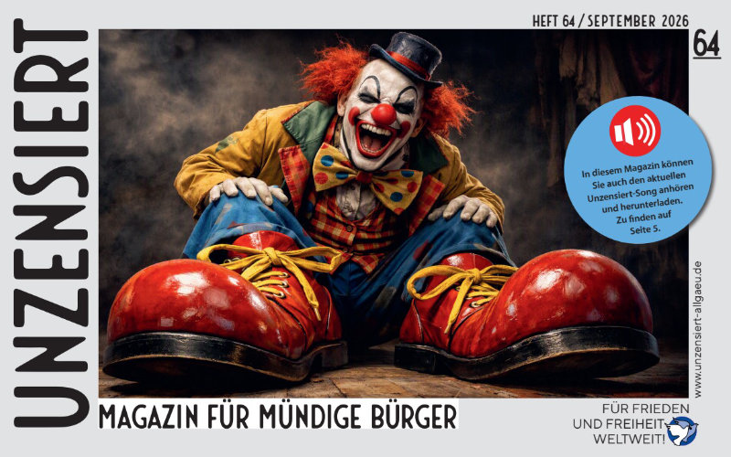 Unzensiert Nr. 64 September 2026